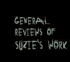 general reviews of suzie's work