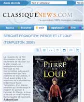 classique news peter and the wolf review