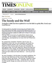 the times article 'the hoody and the wolf'